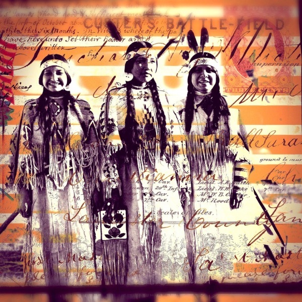 Imarion-duschletta-bild-indianer-orange-rot