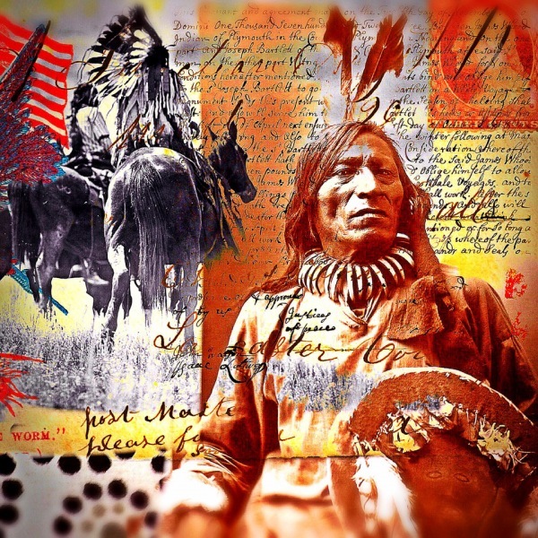 Imarion-duschletta-bild-indianer-rot-orange