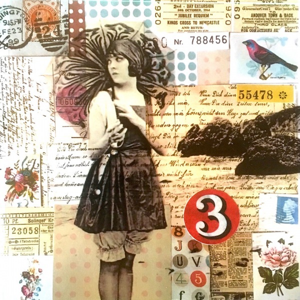 VBmarion-duschletta-bild-collage-pop-art-ladie-mit-dem-schirm-am-beach