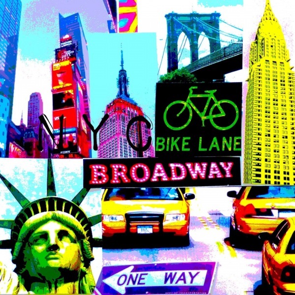 1NYC-Collage-Bild-Pop-Art-Marion-Duschletta-NYC2-New-York