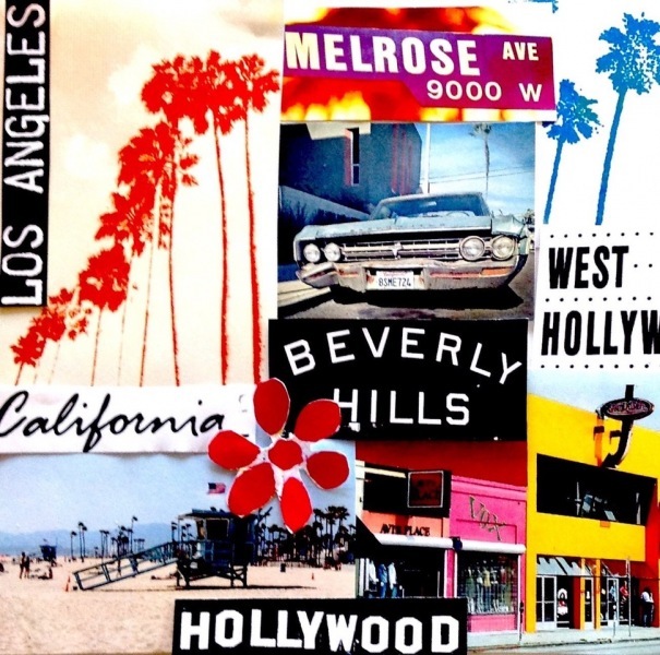 LA-Collage-Bild-Pop-Art-Marion-Duschletta-Collage-Los-Angeles-Collage