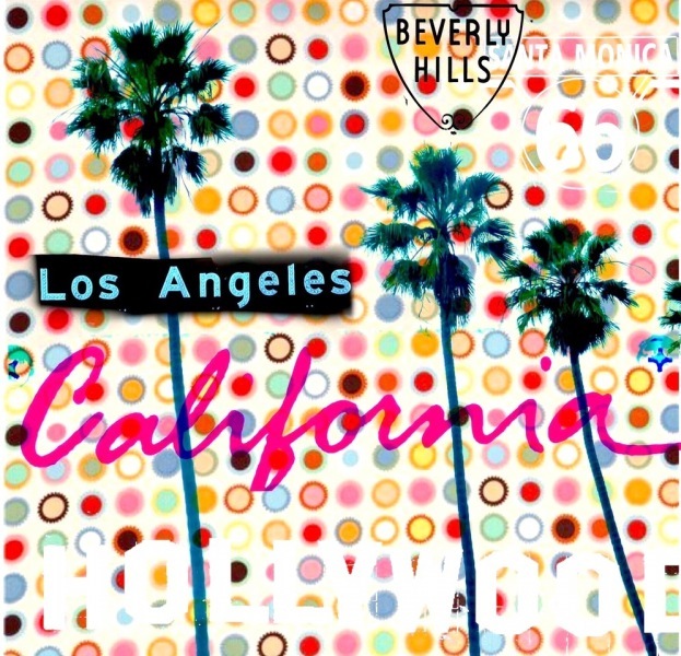 LA-Collage-Bild-Pop-Art-Marion-Duschletta-Los-Angeles-Palmen3