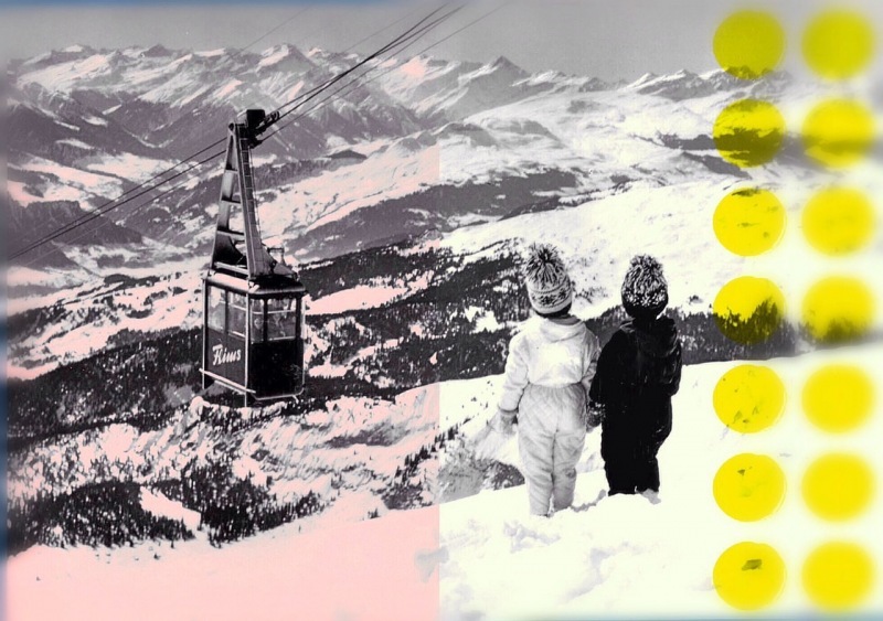 marion-duschldetta-bild-pop-art-collage-vintage-times-postkarte-kids