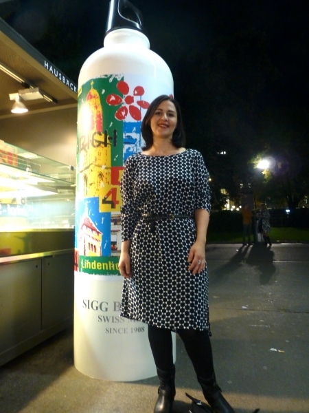 ZHmarion-duschletta-bild-collage-pop-art-projekte-aufträge-ausstellung-zurich-welcome-home-sigg-flasche